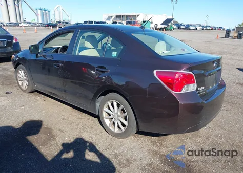 2012 Subaru Impreza 2.0I Premium z USA, uszkodzony, nr VIN JF1GJAC67CH028987